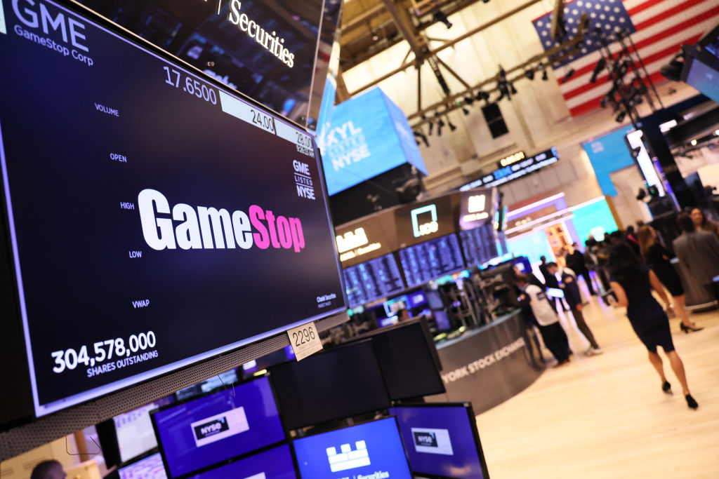 GameStop falls after shock earnings announcement